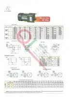 Мотор-редуктор YN90-40/90JB10G12 V.T.V Motor Manufacturer Co. LTD